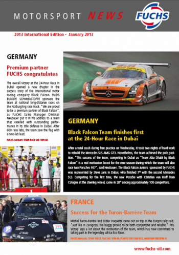 FUCHS MOTORSPORT NEWS