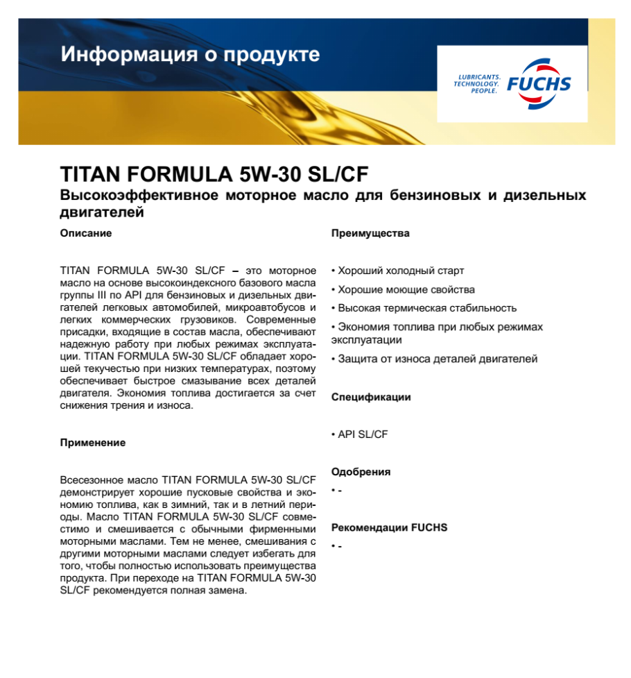 Анонс производства TITAN FORMULA SL_CF